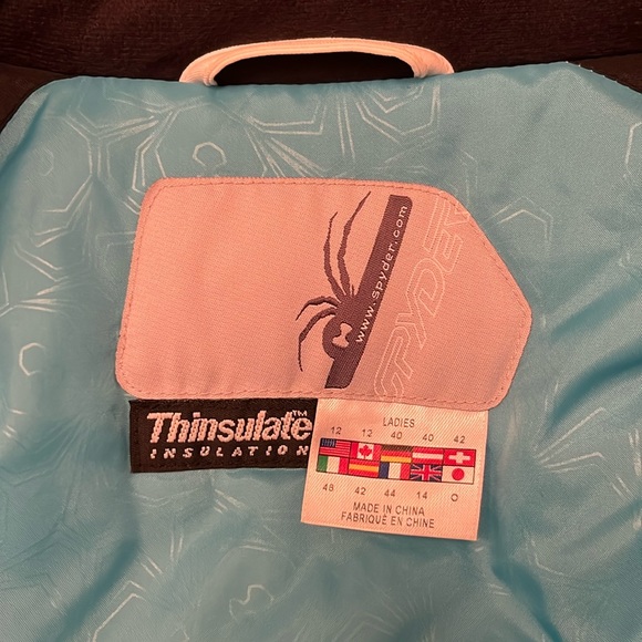 Spyder thinsulate ski jacket and vest - Picture 6 of 6